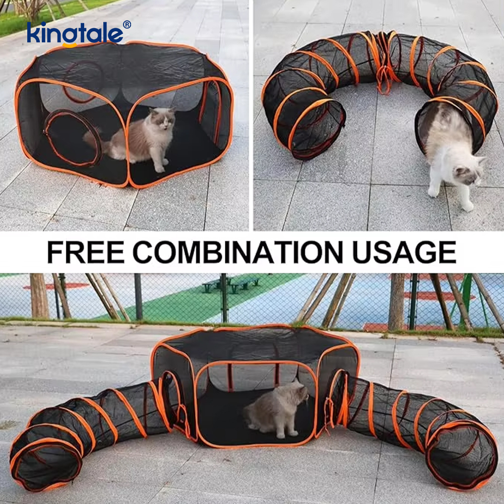 Pet Cat Tunnel Tube Đồ chơi cho mèo có thể gập lại