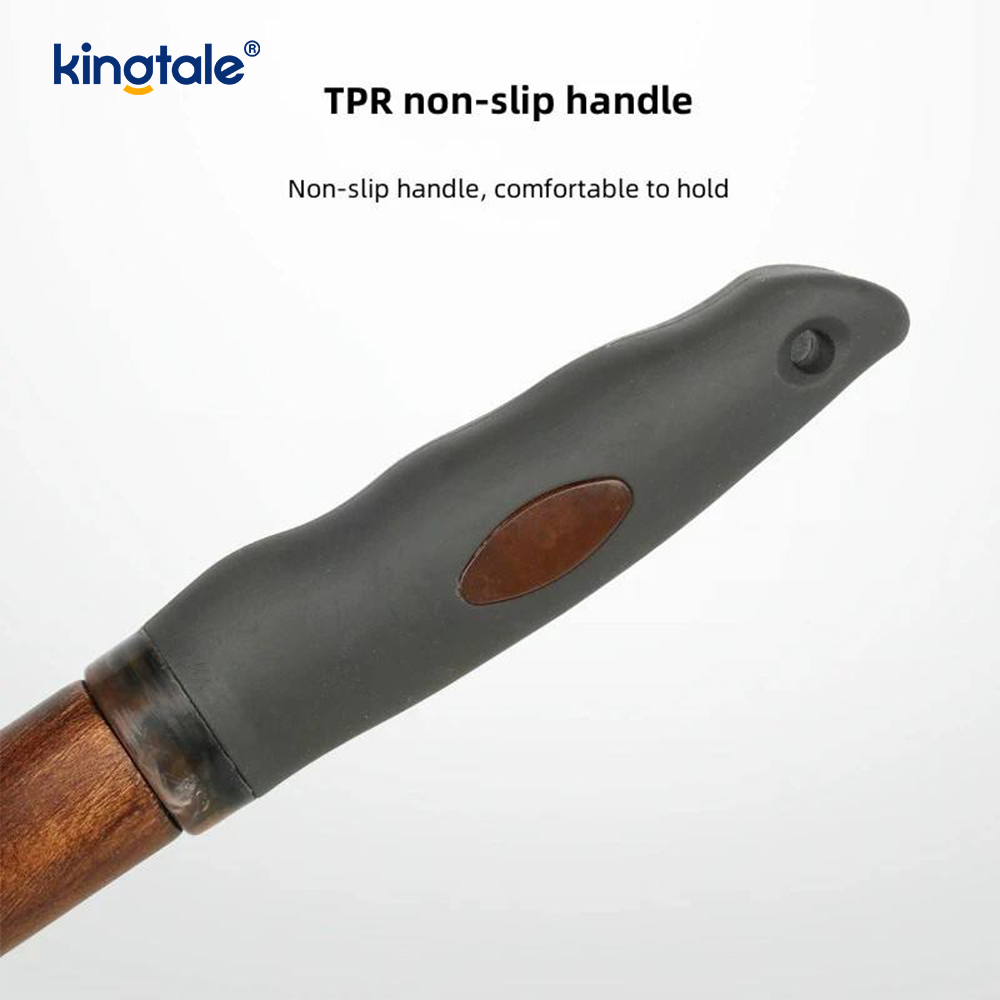 Chân thép không gỉ Thân gỗ sồi Lược chải thú cưng