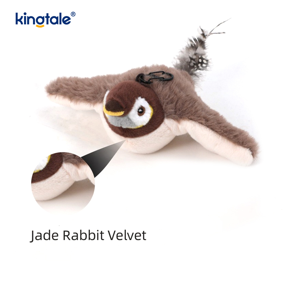 Đồ chơi sang trọng mô phỏng Sparrow cho thú cưng dành cho tất cả các giống Cat Kicker Catnip Đồ chơi Sparrow