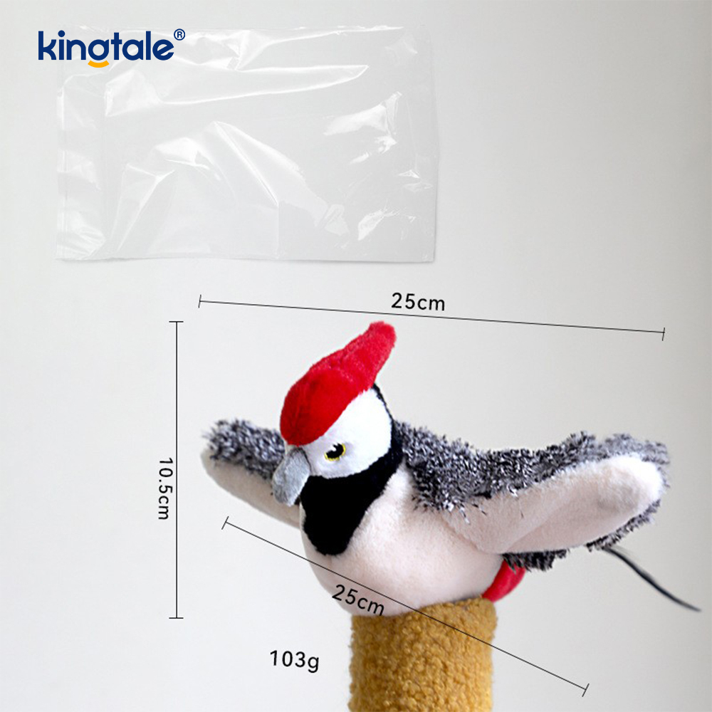 Đồ chơi sang trọng mô phỏng Sparrow cho thú cưng dành cho tất cả các giống Cat Kicker Catnip Đồ chơi Sparrow