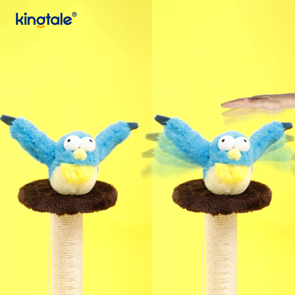 Đồ chơi sang trọng mô phỏng Sparrow cho thú cưng dành cho tất cả các giống Cat Kicker Catnip Đồ chơi Sparrow