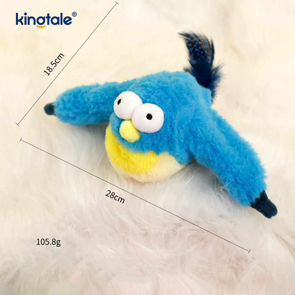 Đồ chơi sang trọng mô phỏng Sparrow cho thú cưng dành cho tất cả các giống Cat Kicker Catnip Đồ chơi Sparrow