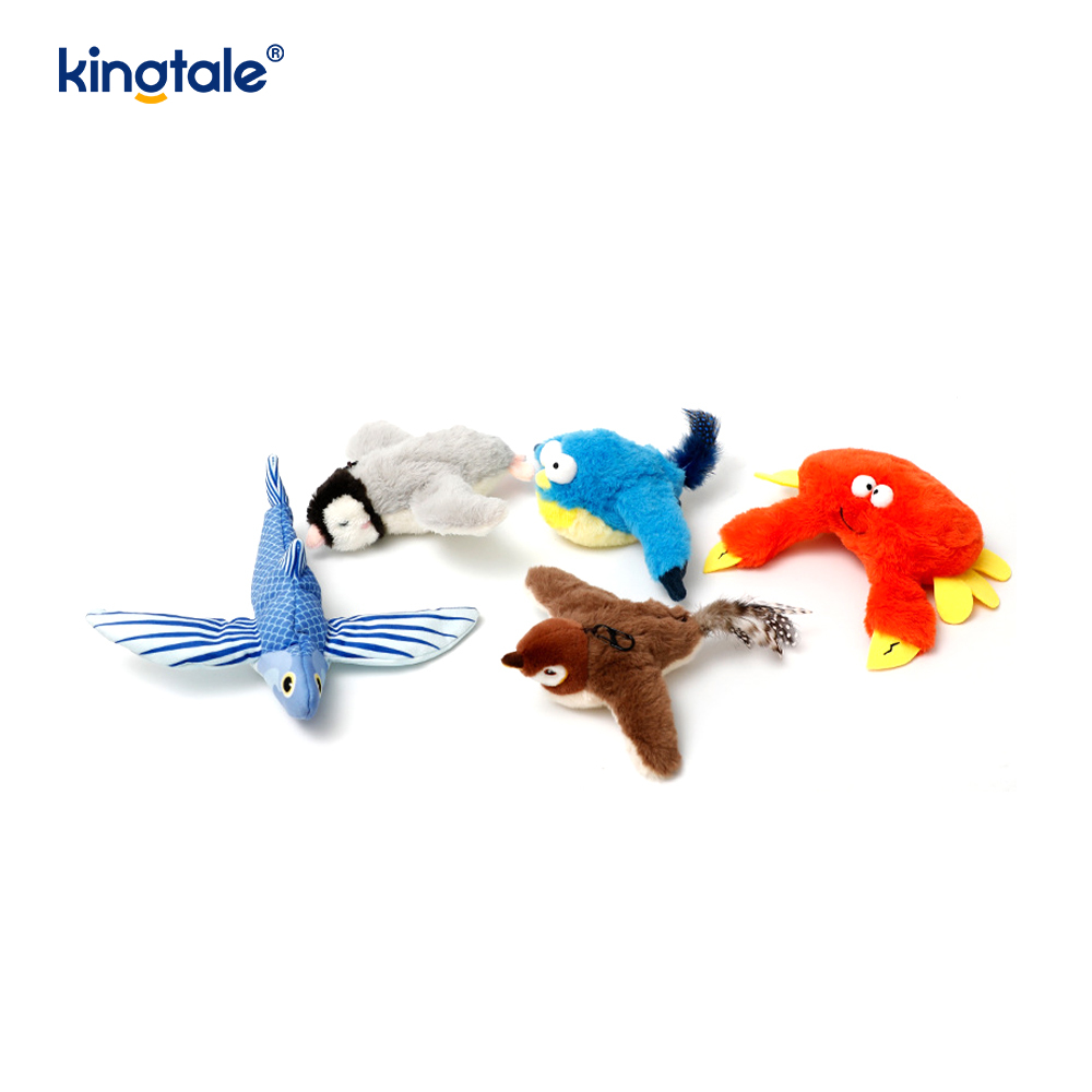 Đồ chơi sang trọng mô phỏng Sparrow cho thú cưng dành cho tất cả các giống Cat Kicker Catnip Đồ chơi Sparrow