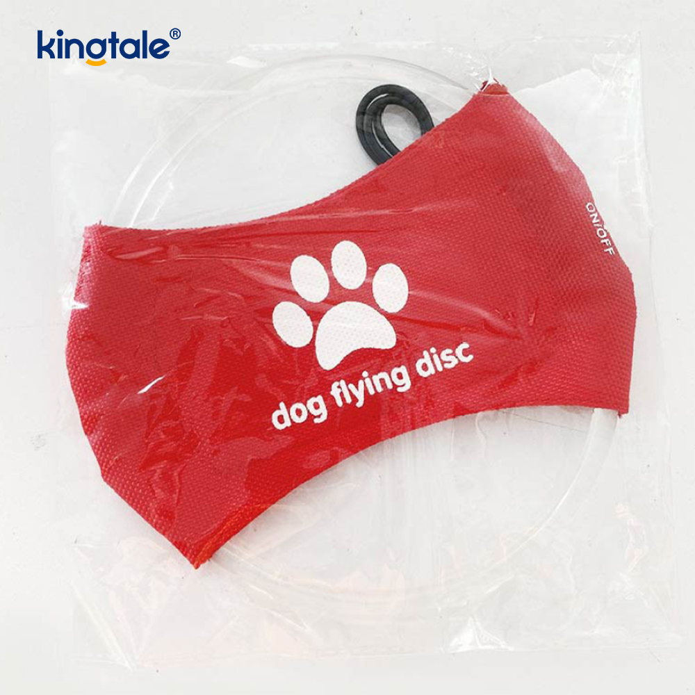 Pet Light-Up Frisbee Tầm nhìn cao Chiếu sáng Huấn luyện thú cưng Ném Chơi để tập thể dục