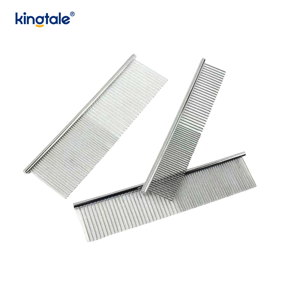 Lược chải lông bằng thép không gỉ Lược chải lông cho chó, Lược kim loại cho mèo để loại bỏ rối và nút thắt