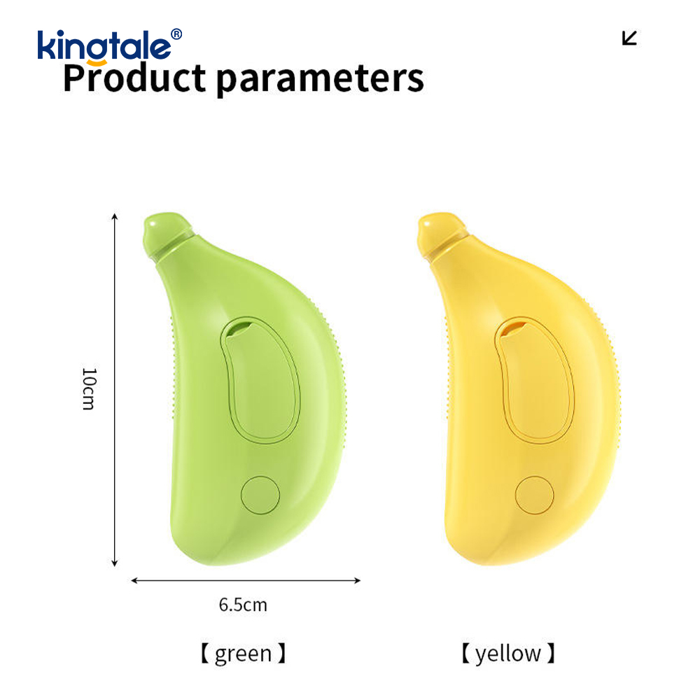 Bàn chải hơi nước cho mèo 3 trong 1 Bàn chải thú cưng ướt át Silicone Massage tẩy lông cho chó Lược