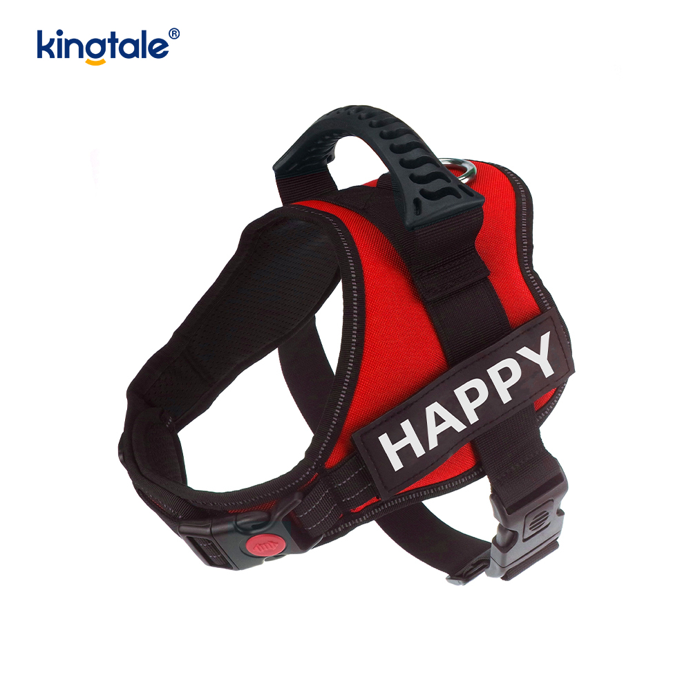 Dây nịt chó thiết kế phản quang không kéo Dây nylon chắc chắn Dây xích chó