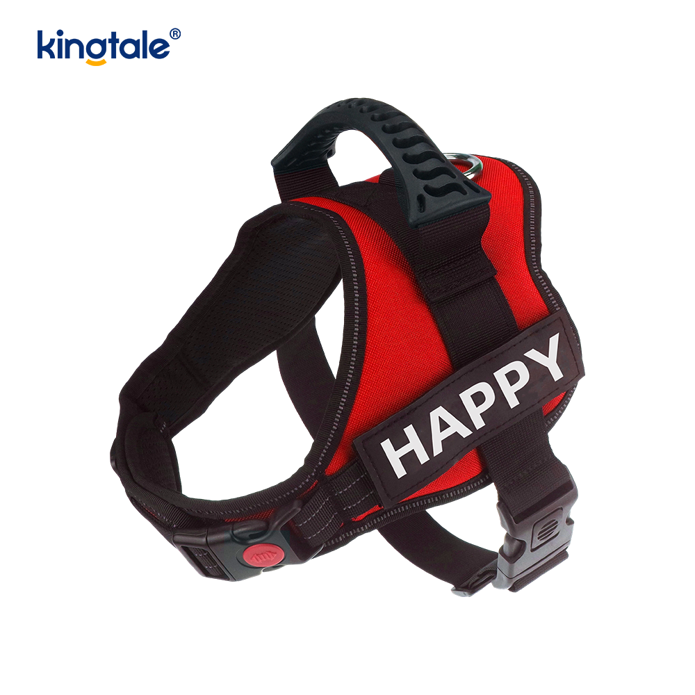 Dây nịt chó thiết kế phản quang không kéo Dây nylon chắc chắn Dây xích chó