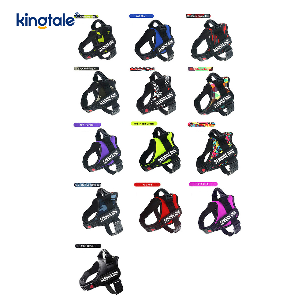 Dây nịt chó thiết kế phản quang không kéo Dây nylon chắc chắn Dây xích chó
