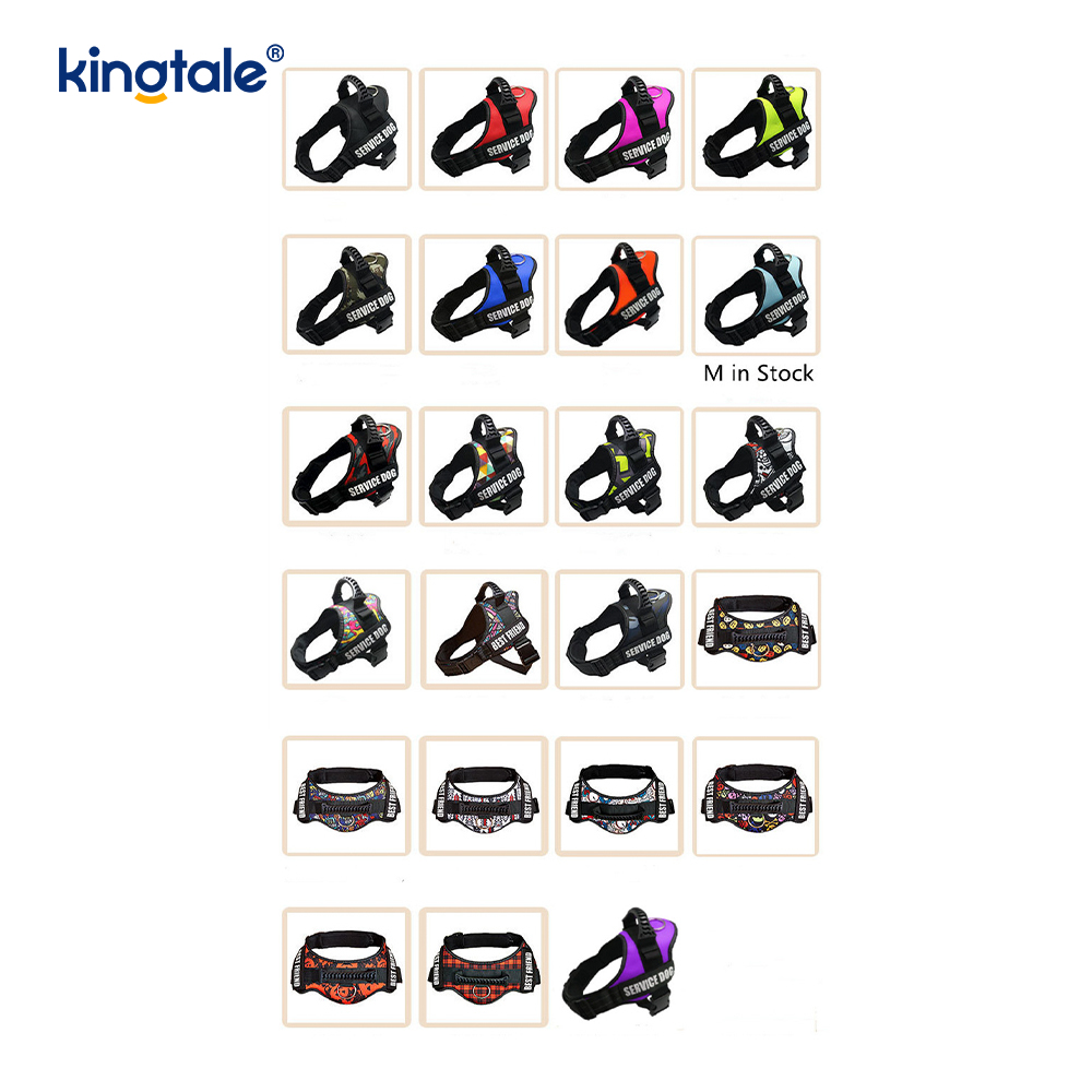 Dây nịt chó thiết kế phản quang không kéo Dây nylon chắc chắn Dây xích chó