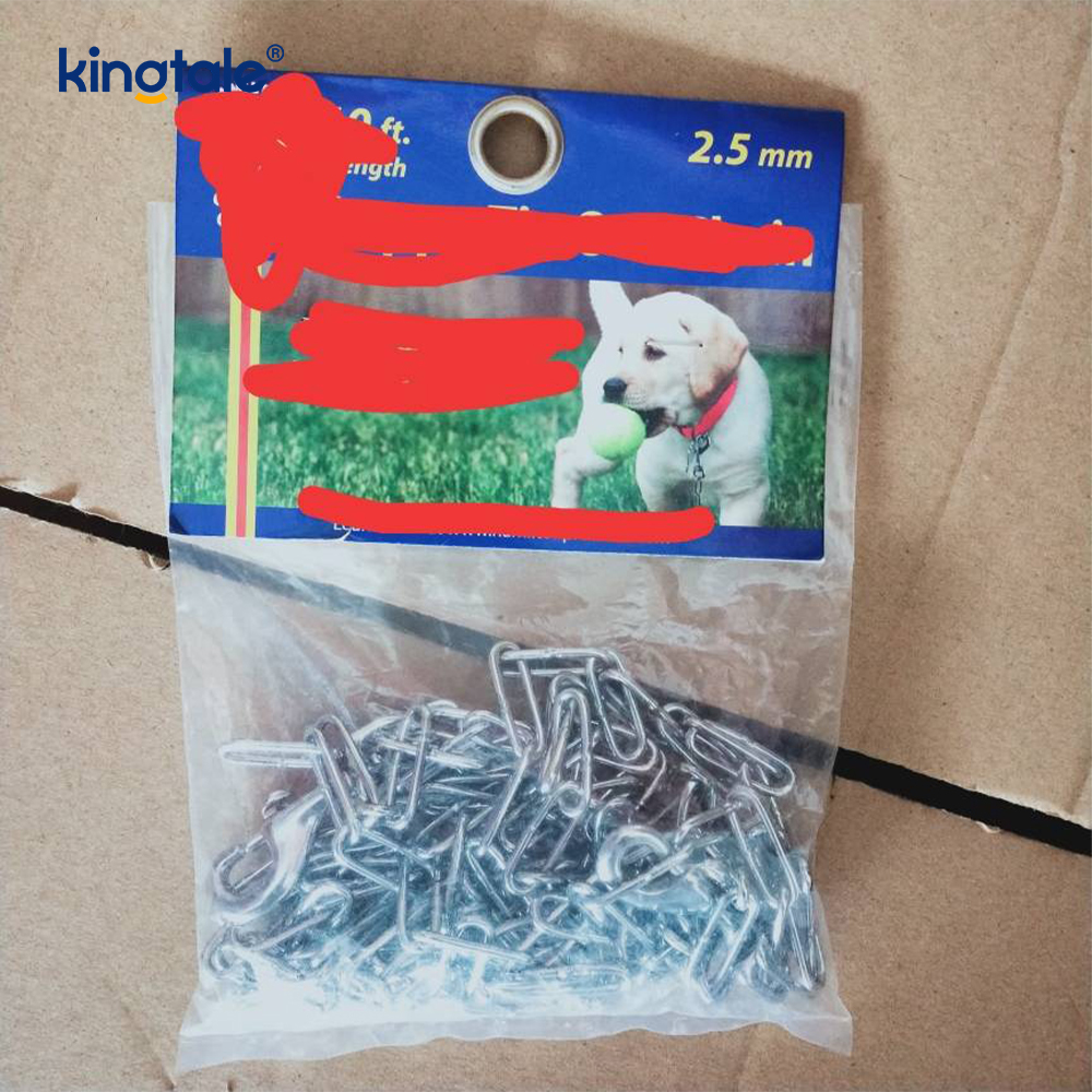 Vòng cổ Pet Pinch Choke Vòng cổ huấn luyện chó bằng kim loại bằng thép carbon