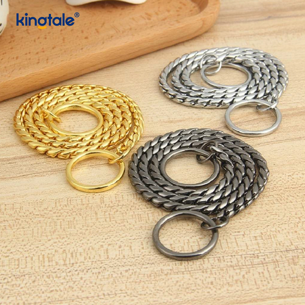 Vòng cổ chó bằng kim loại đồng nguyên chất dành cho chó nhỏ và vừa