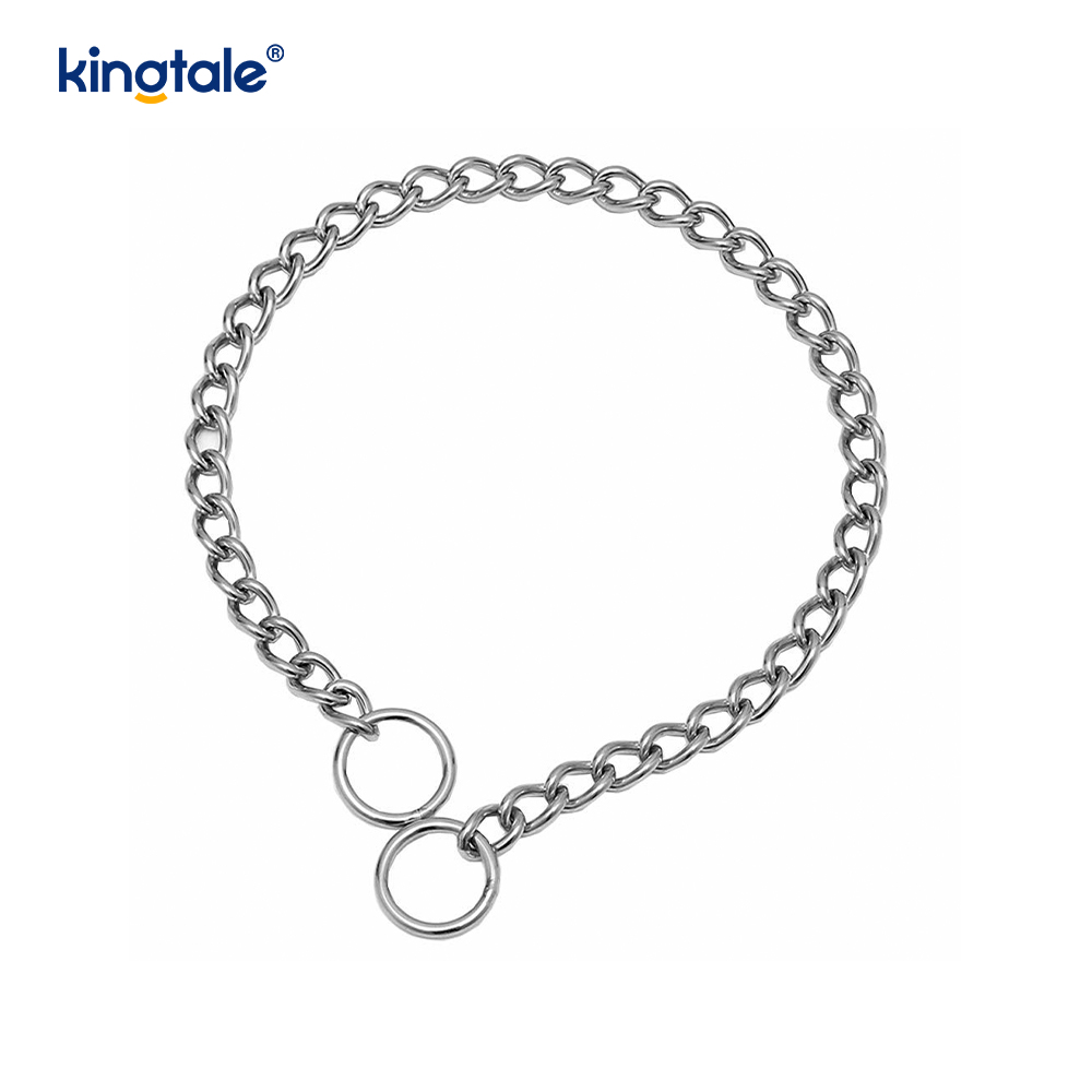 Huấn luyện chó bằng kim loại Choke Collar Slip P Chain Chuỗi nặng cho chó
