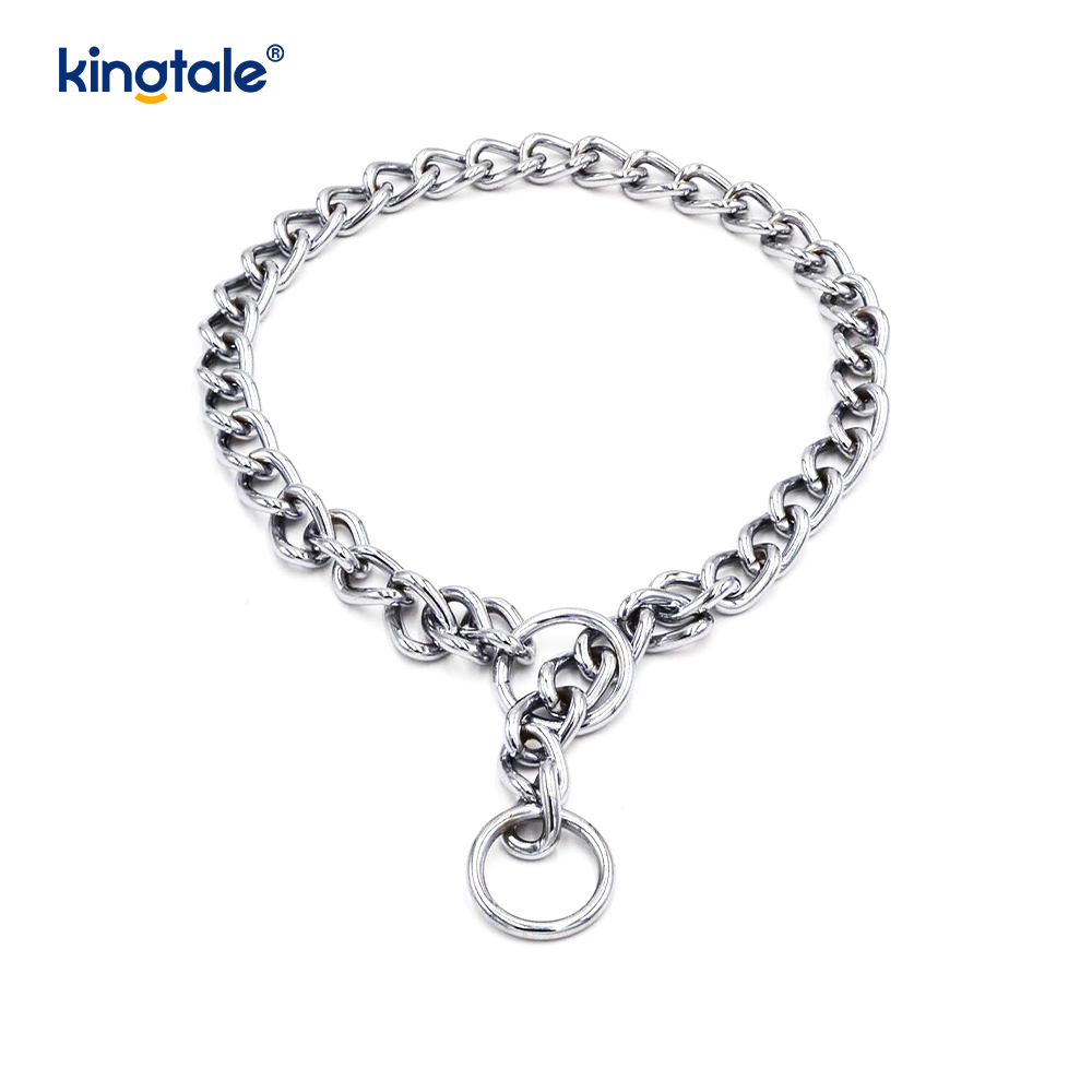 Huấn luyện chó bằng kim loại Choke Collar Slip P Chain Chuỗi nặng cho chó