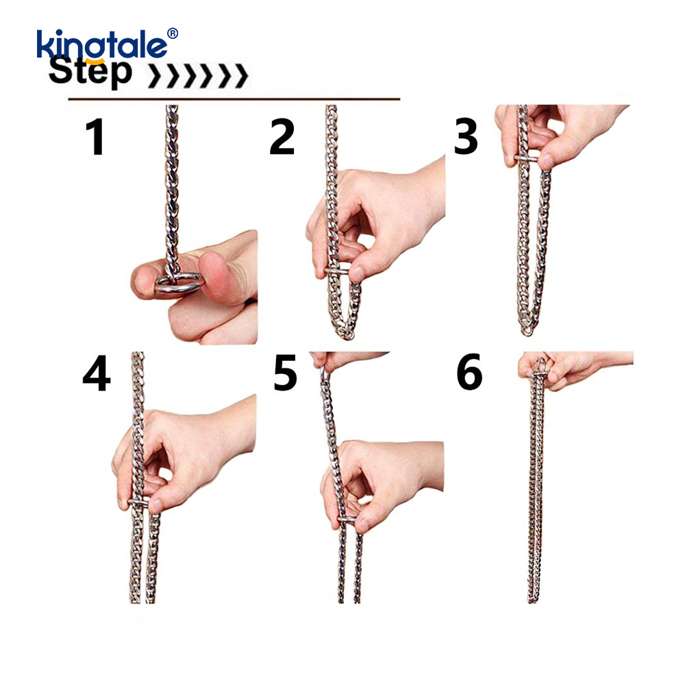 Huấn luyện chó bằng kim loại Choke Collar Slip P Chain Chuỗi nặng cho chó