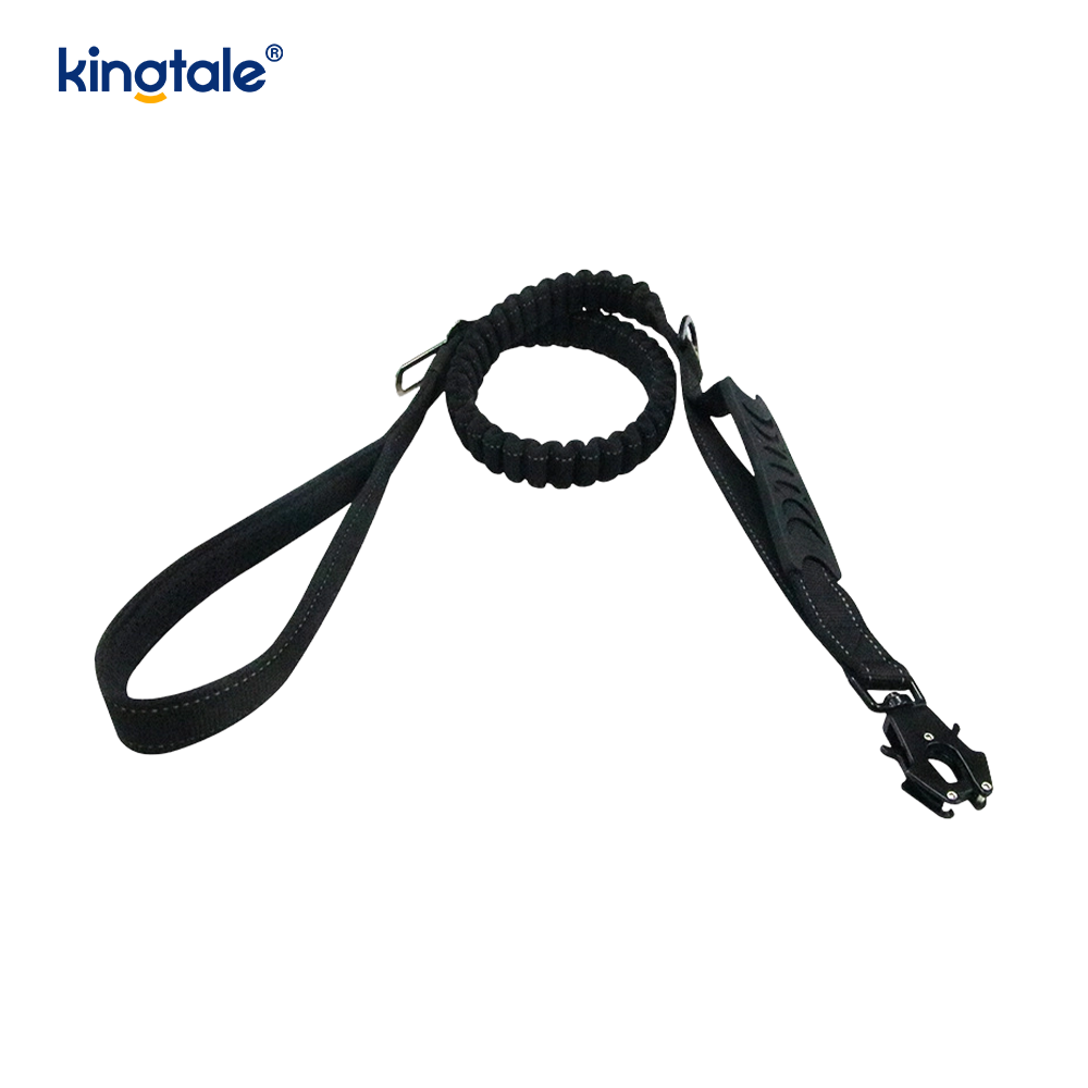 Dây xích chó chiến thuật hạng nặng phản quang không kéo Dây xích Bungee