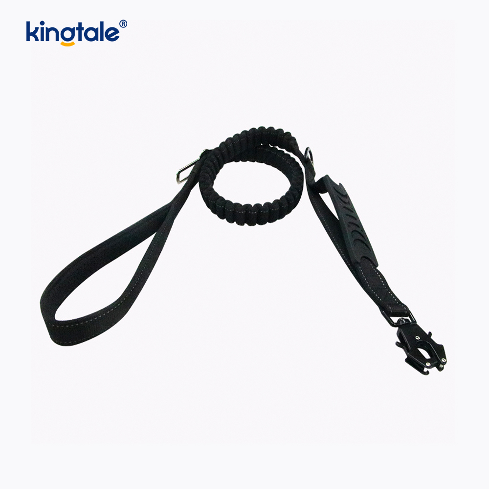 Dây xích chó chiến thuật hạng nặng phản quang không kéo Dây xích Bungee