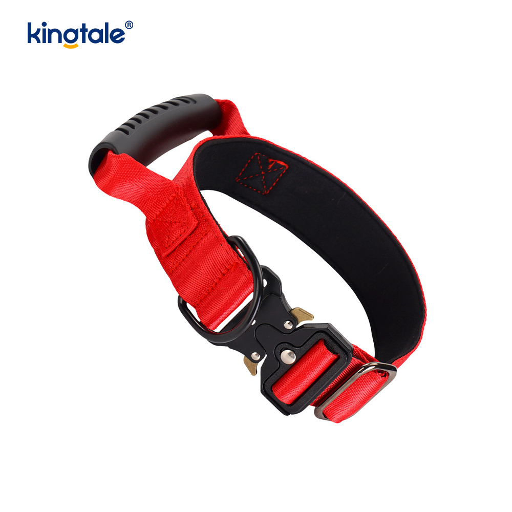Huấn luyện chiến thuật Tay cầm điều khiển nylon & Cổ áo có khóa kim loại tháo nhanh