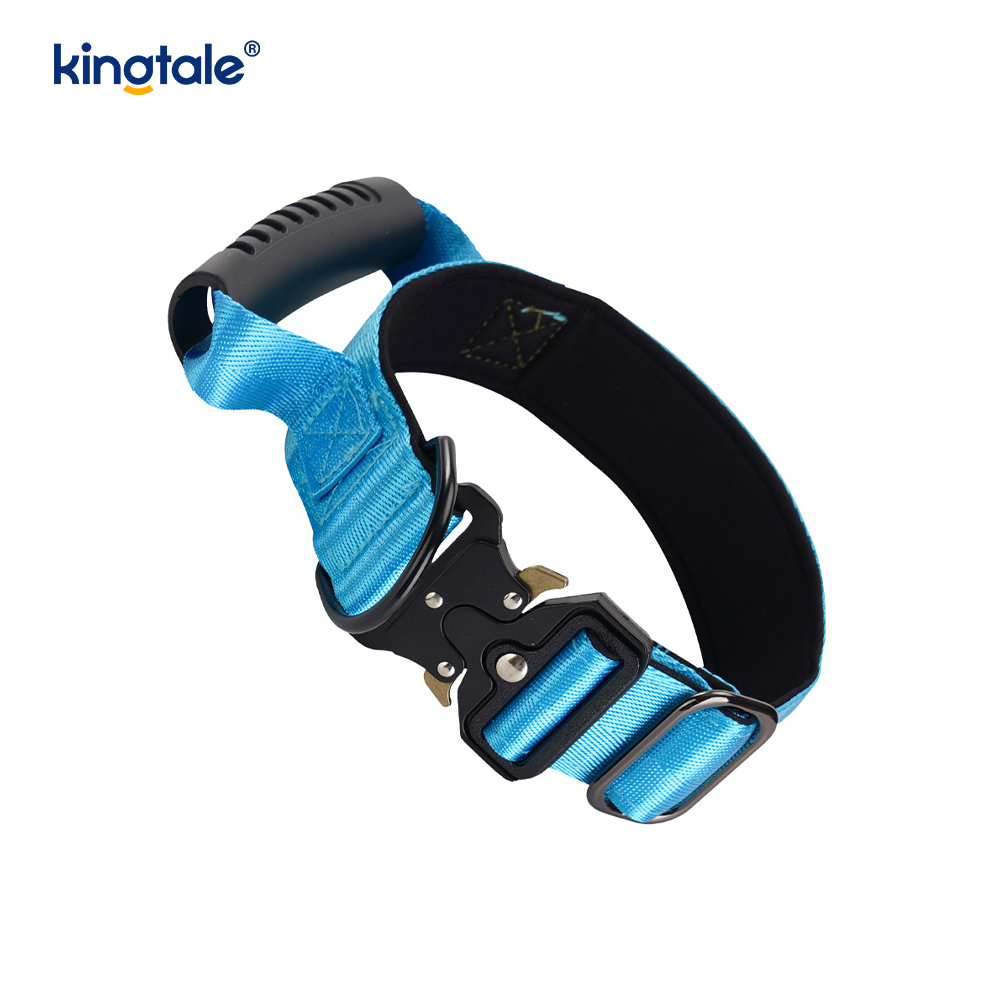 Huấn luyện chiến thuật Tay cầm điều khiển nylon & Cổ áo có khóa kim loại tháo nhanh