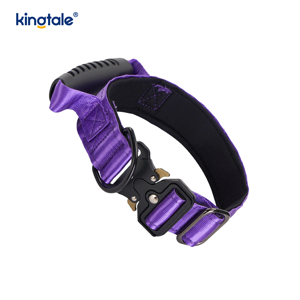 Huấn luyện chiến thuật Tay cầm điều khiển nylon & Cổ áo có khóa kim loại tháo nhanh