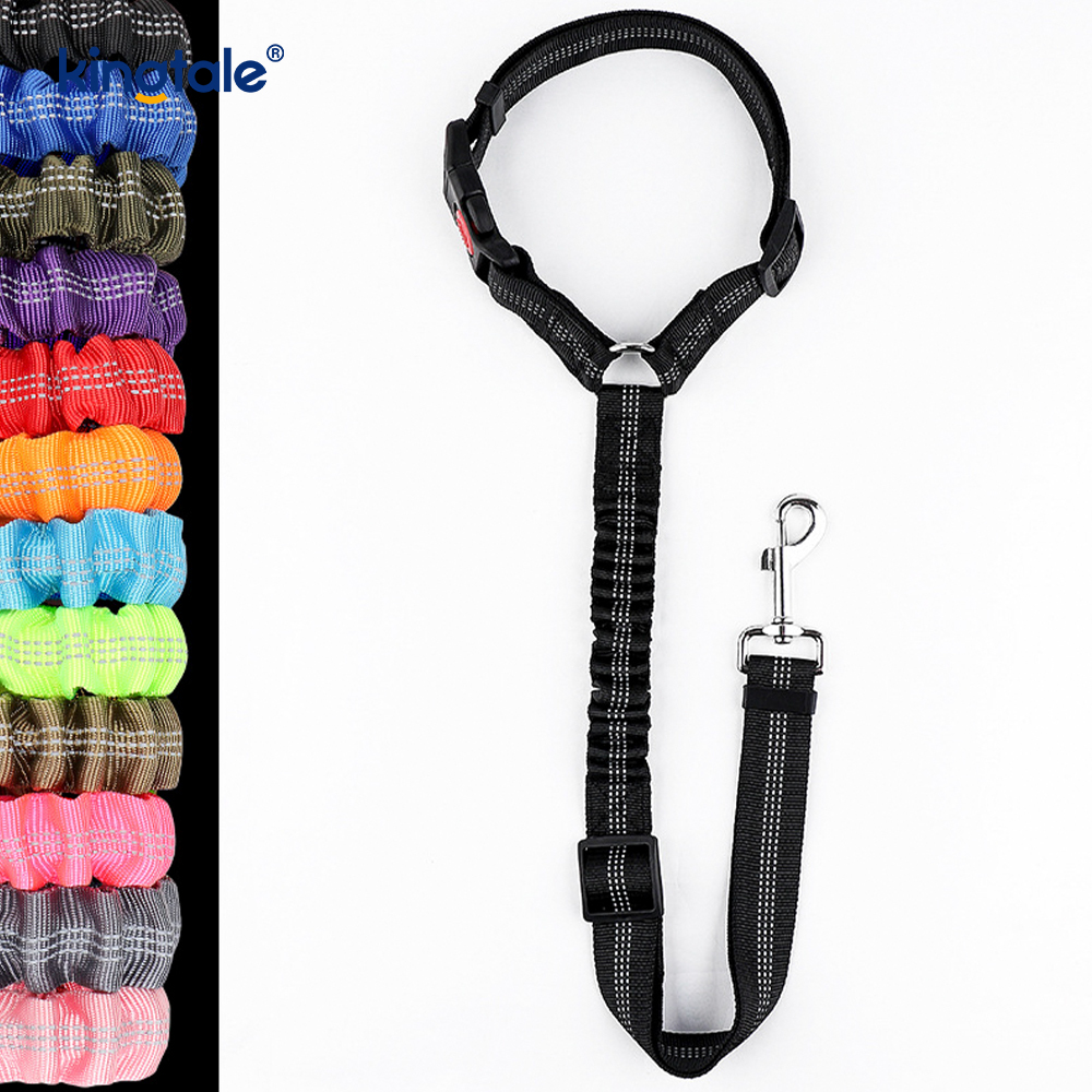 Dây đai an toàn cho thú cưng bằng vải polyester phản quang bền bỉ Dây xích chống xô chống xô