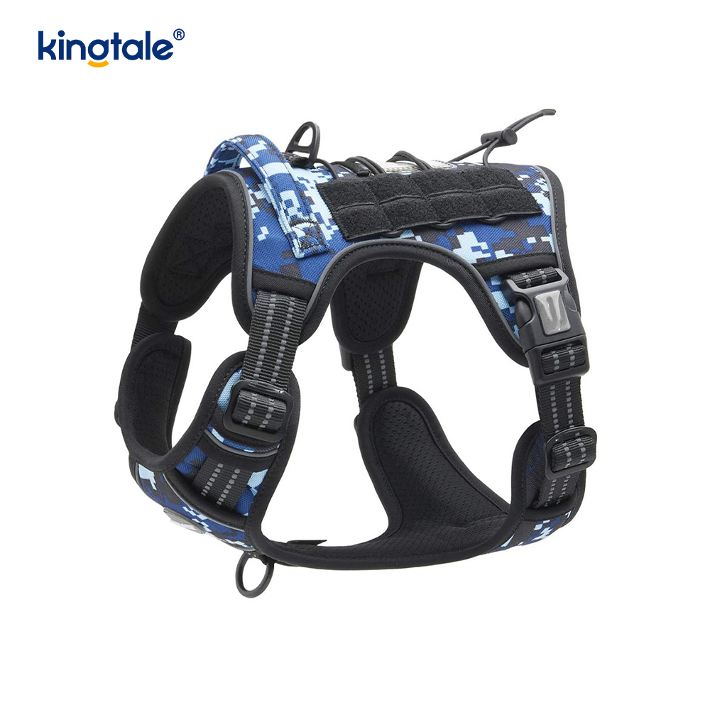 Rắn Không Kéo Nylon Heavy Duty Dog Belt Vest Huấn Luyện Khai Thác Ngực