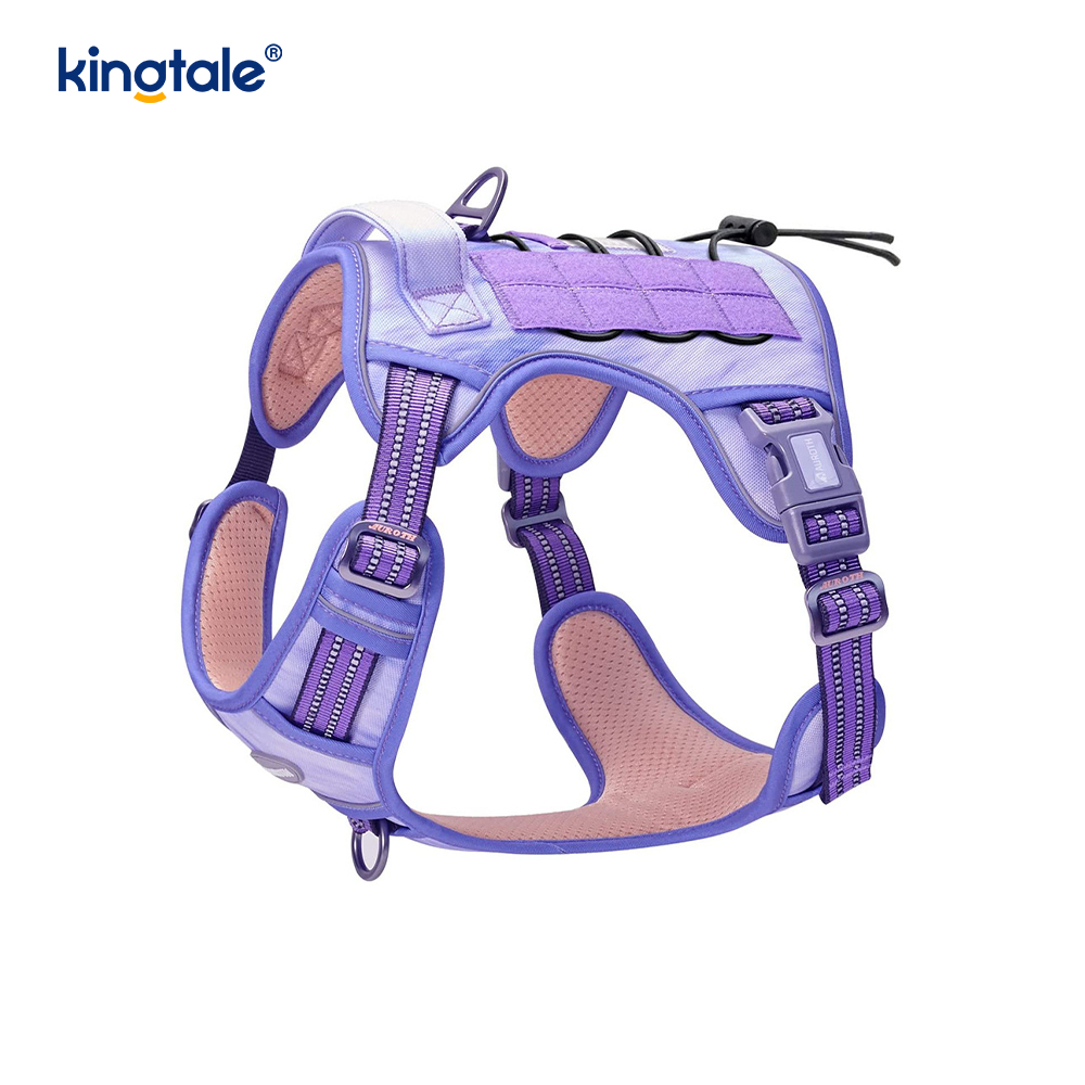 Rắn Không Kéo Nylon Heavy Duty Dog Belt Vest Huấn Luyện Khai Thác Ngực
