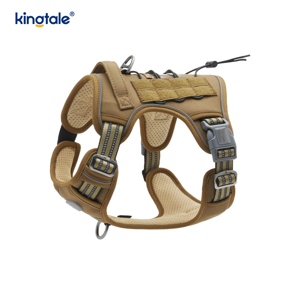 Rắn Không Kéo Nylon Heavy Duty Dog Belt Vest Huấn Luyện Khai Thác Ngực
