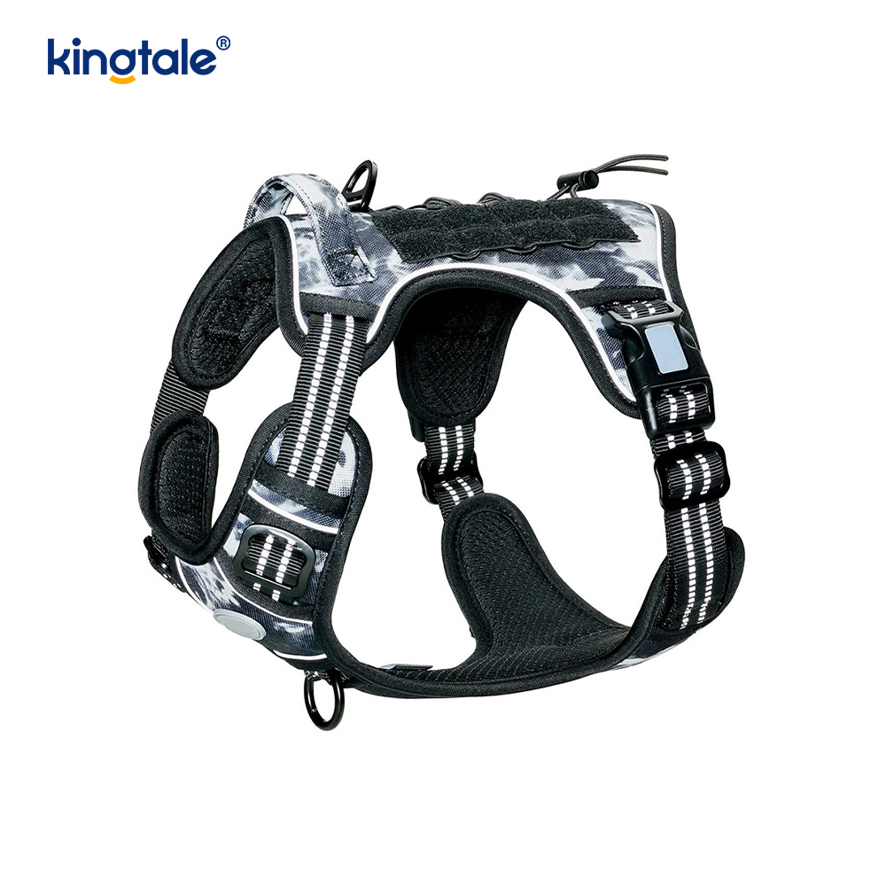 Rắn Không Kéo Nylon Heavy Duty Dog Belt Vest Huấn Luyện Khai Thác Ngực