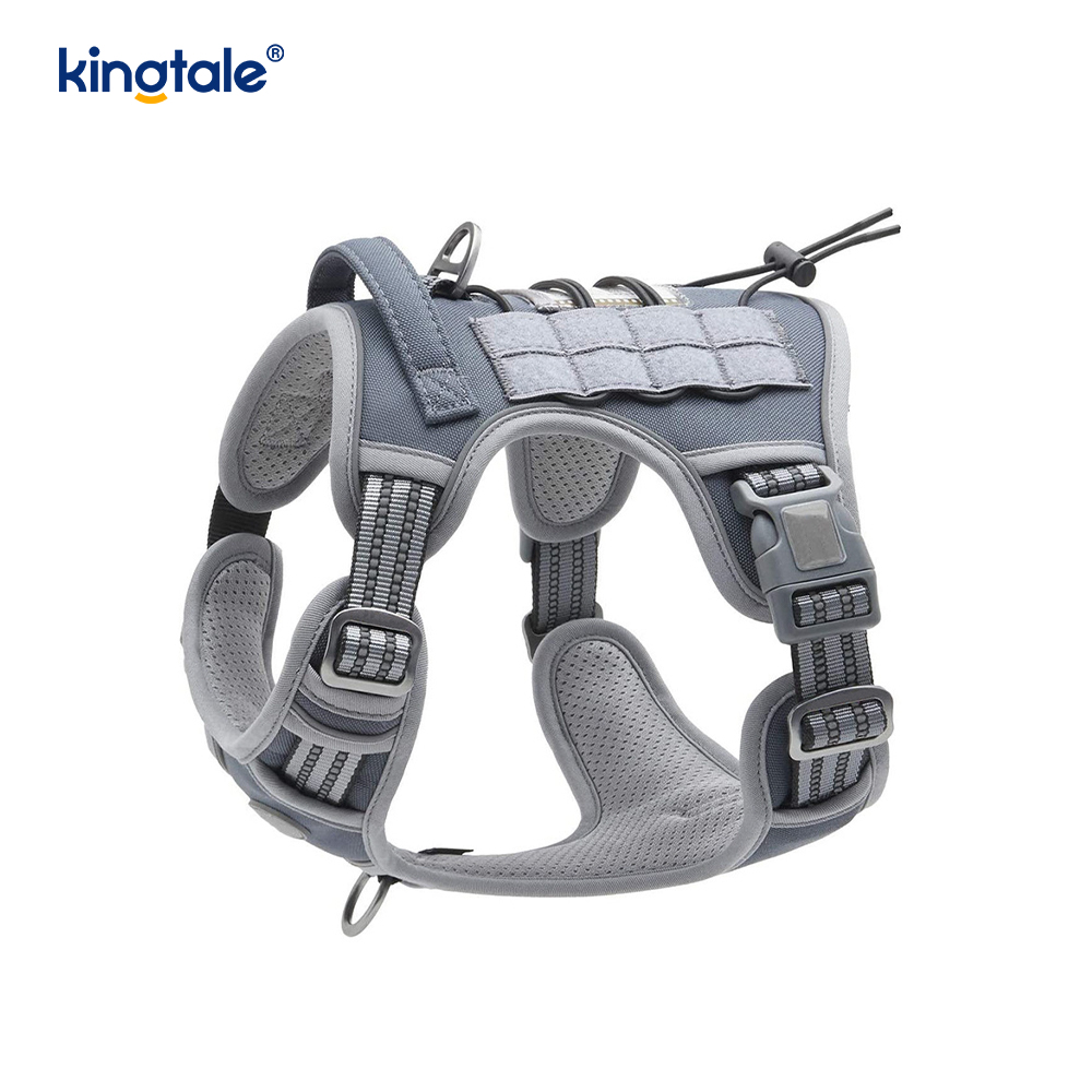 Rắn Không Kéo Nylon Heavy Duty Dog Belt Vest Huấn Luyện Khai Thác Ngực