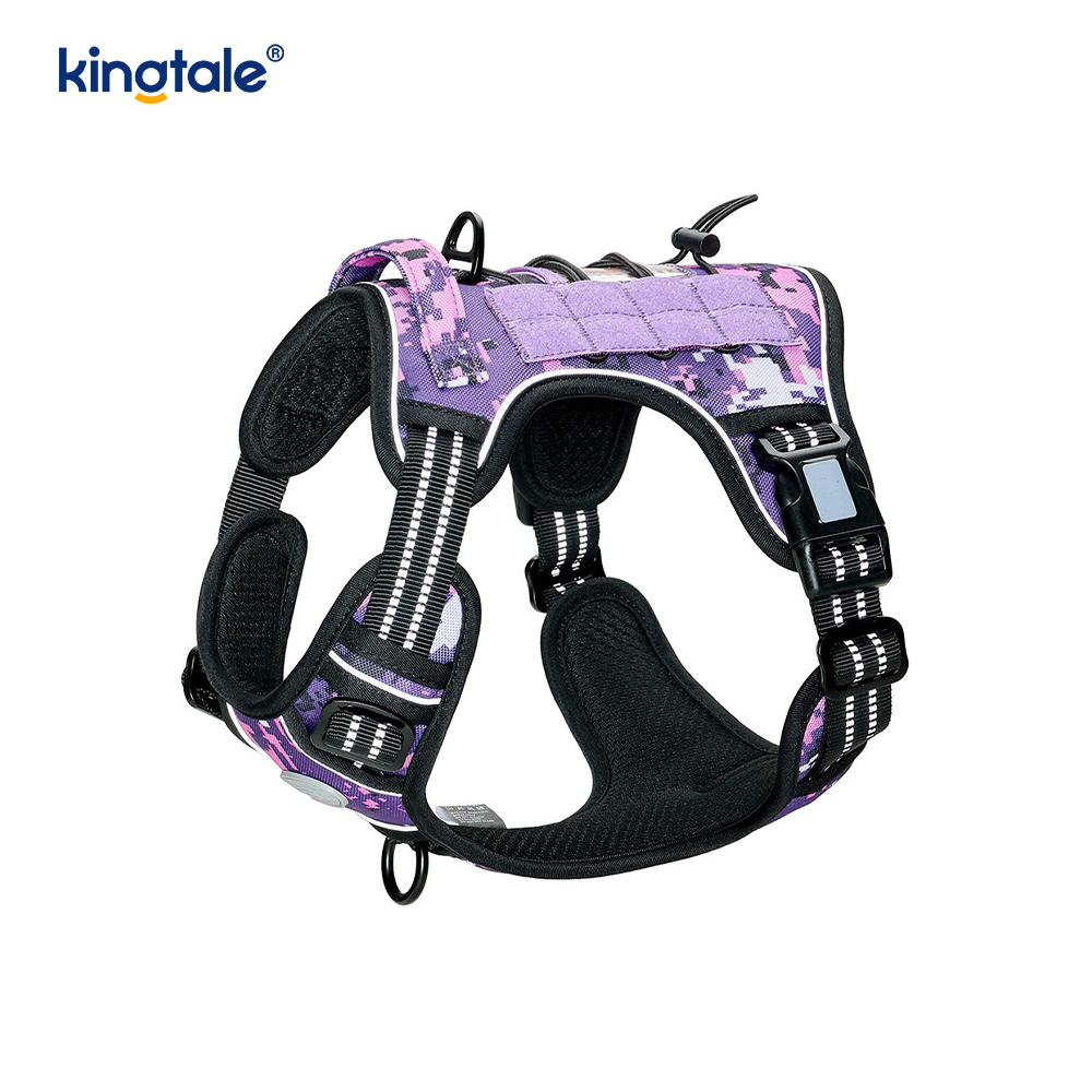 Rắn Không Kéo Nylon Heavy Duty Dog Belt Vest Huấn Luyện Khai Thác Ngực