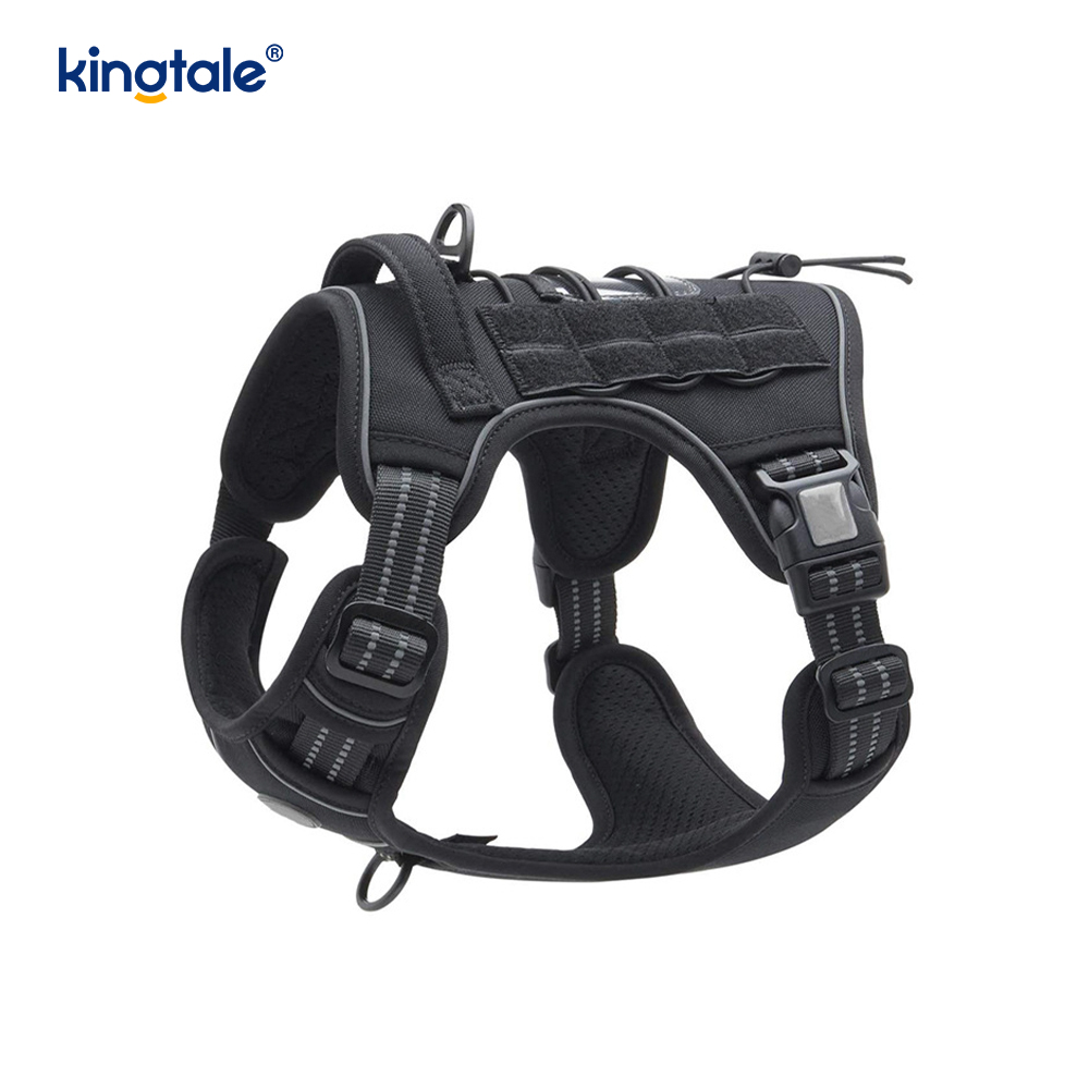 Rắn Không Kéo Nylon Heavy Duty Dog Belt Vest Huấn Luyện Khai Thác Ngực