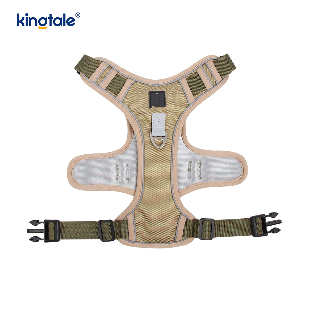 Dây nịt chó cưng thể thao thoáng khí có thể điều chỉnh bằng đinh tán nylon phản quang