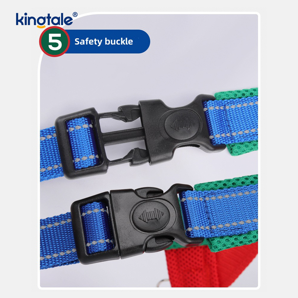 Bán buôn tùy chỉnh Bộ khai thác chó cưng bằng nylon phản quang có thể điều chỉnh được