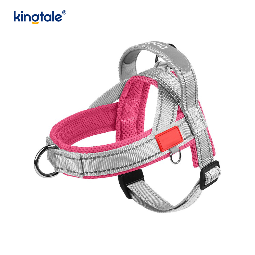 Bán buôn tùy chỉnh Bộ khai thác chó cưng bằng nylon phản quang có thể điều chỉnh được
