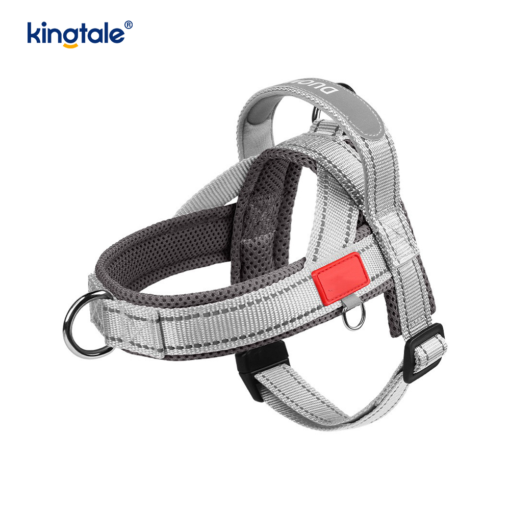 Bán buôn tùy chỉnh Bộ khai thác chó cưng bằng nylon phản quang có thể điều chỉnh được