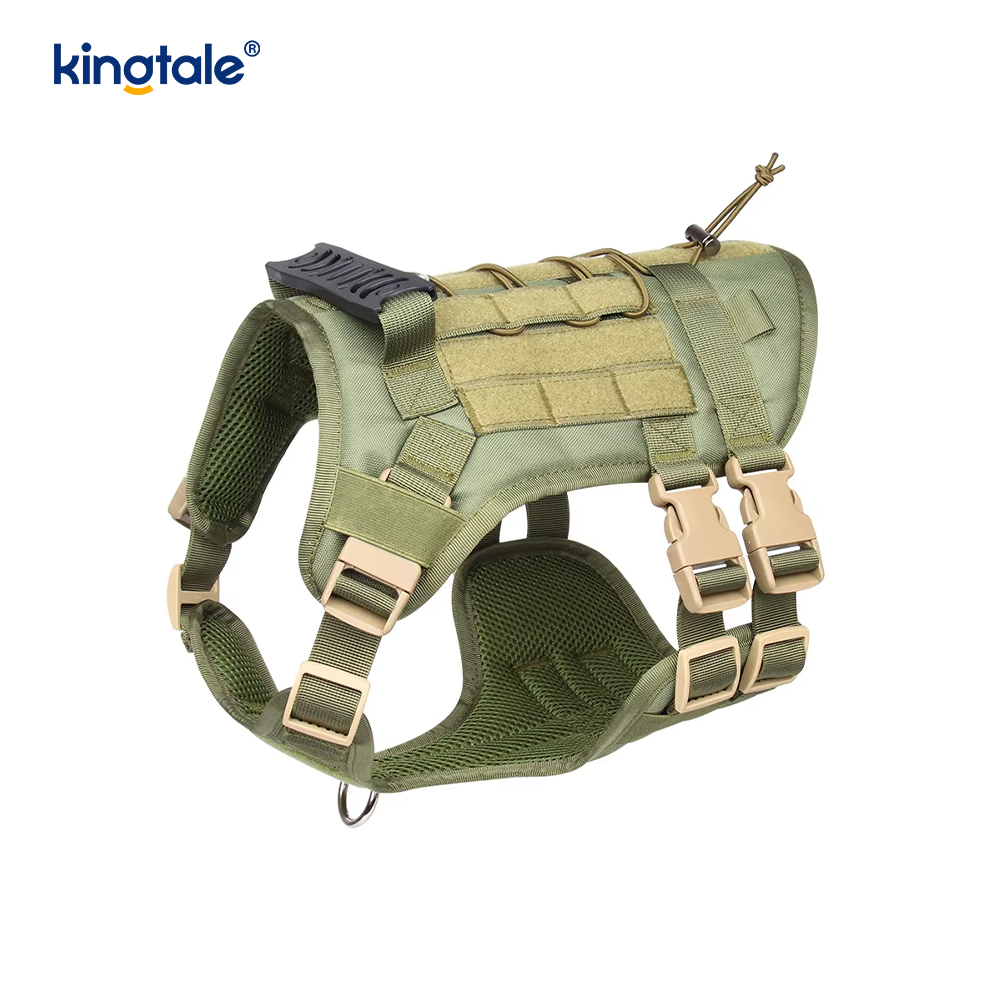Tùy chỉnh nhiệm vụ nặng nề Vest lớn Lưới khai thác chó có thể điều chỉnh thoáng khí