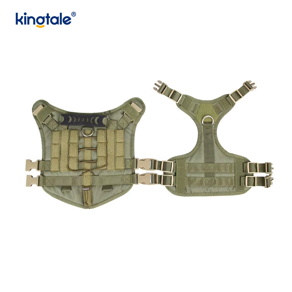 Tùy chỉnh nhiệm vụ nặng nề Vest lớn Lưới khai thác chó có thể điều chỉnh thoáng khí