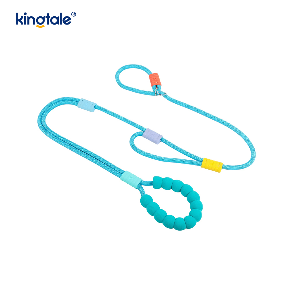 Không kéo Dây nylon có thể điều chỉnh bền bỉ Dây xích chó đầy màu sắc