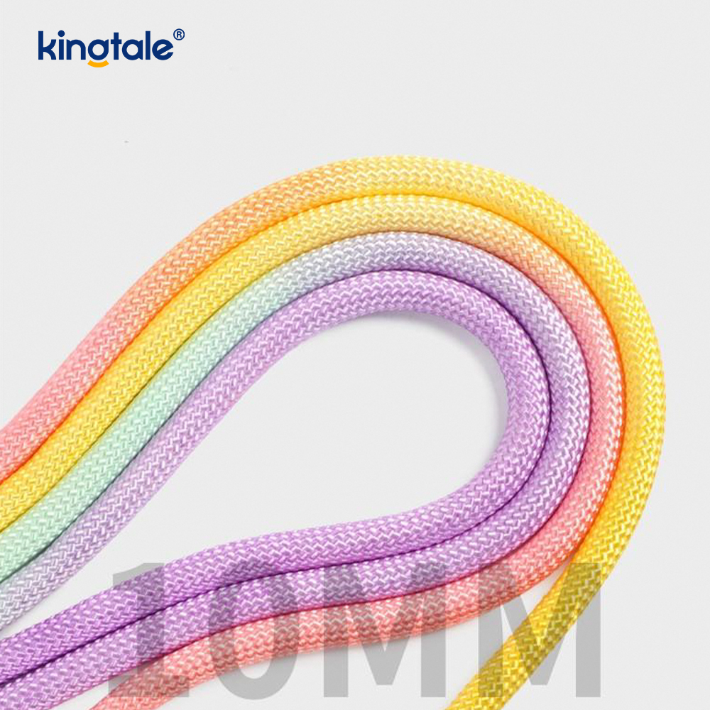 Không kéo Dây nylon có thể điều chỉnh bền bỉ Dây xích chó đầy màu sắc