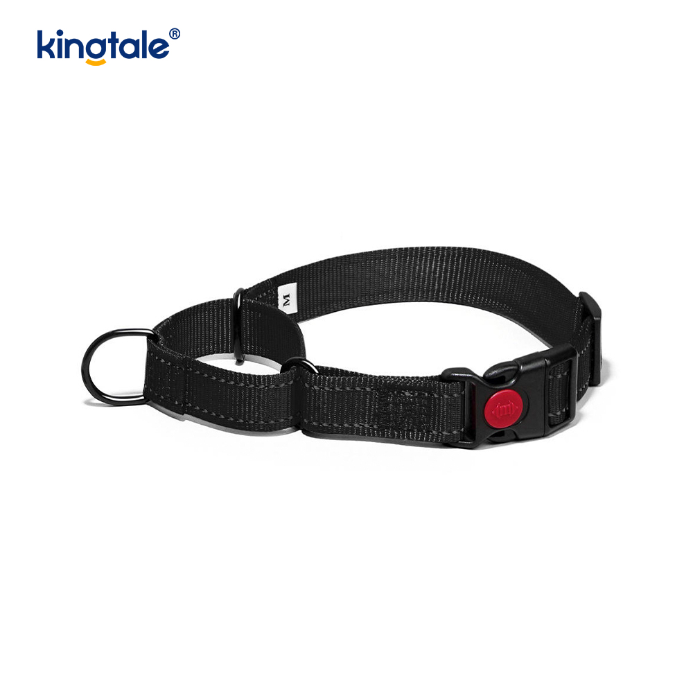 Phát hành nhanh Không kéo Vòng cổ chó Martingale có thể điều chỉnh phản quang