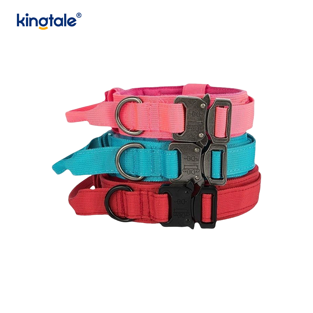 CutsomTraining Tay cầm điều khiển nylon Cổ áo khóa kim loại