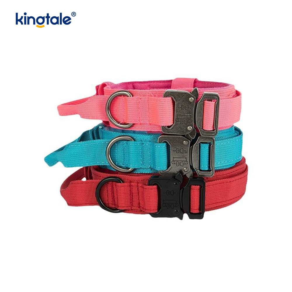 CutsomTraining Tay cầm điều khiển nylon Cổ áo khóa kim loại