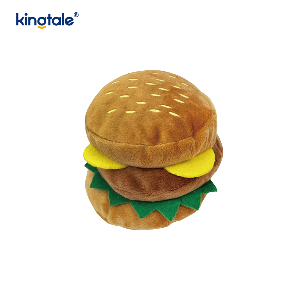 Đồ chơi la hét Hamburger, khoai tây chiên, chân gà cho chó mèo