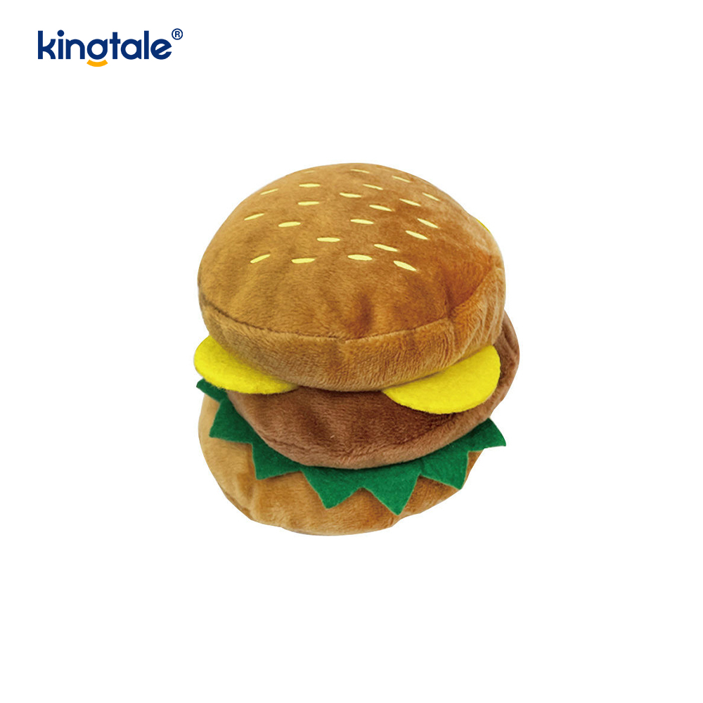 Đồ chơi la hét Hamburger, khoai tây chiên, chân gà cho chó mèo