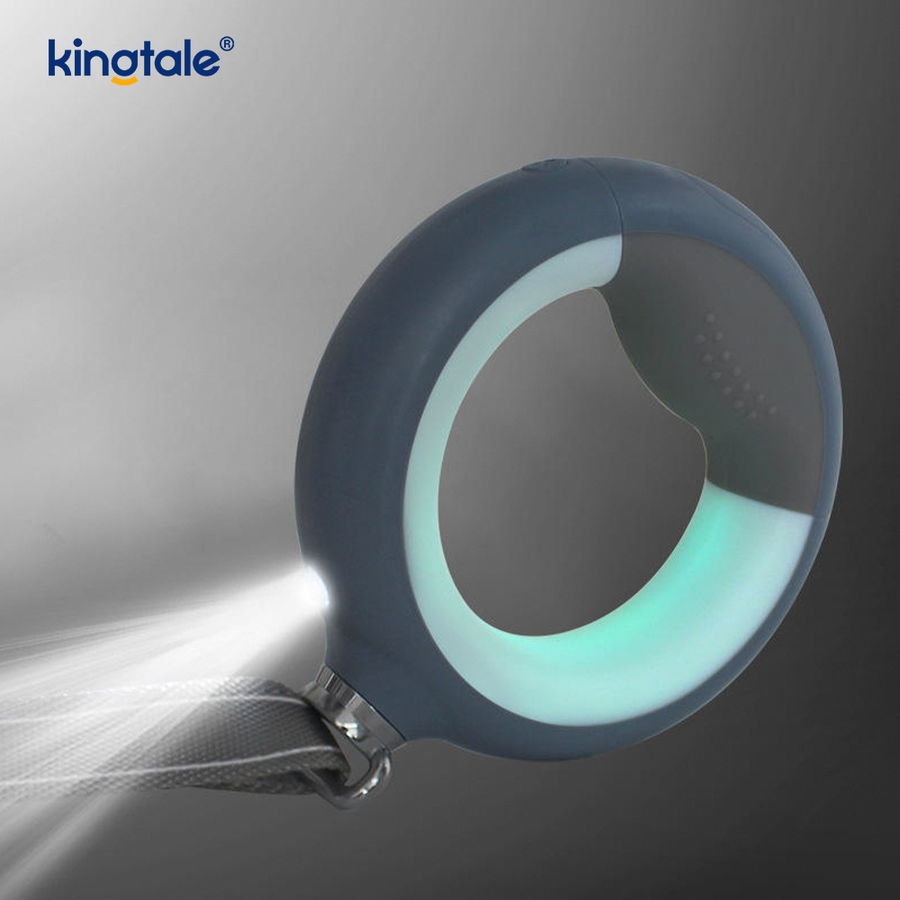 Dây xích có thể thu vào dây dẫn chó LED đi dạo Dây kéo nylon