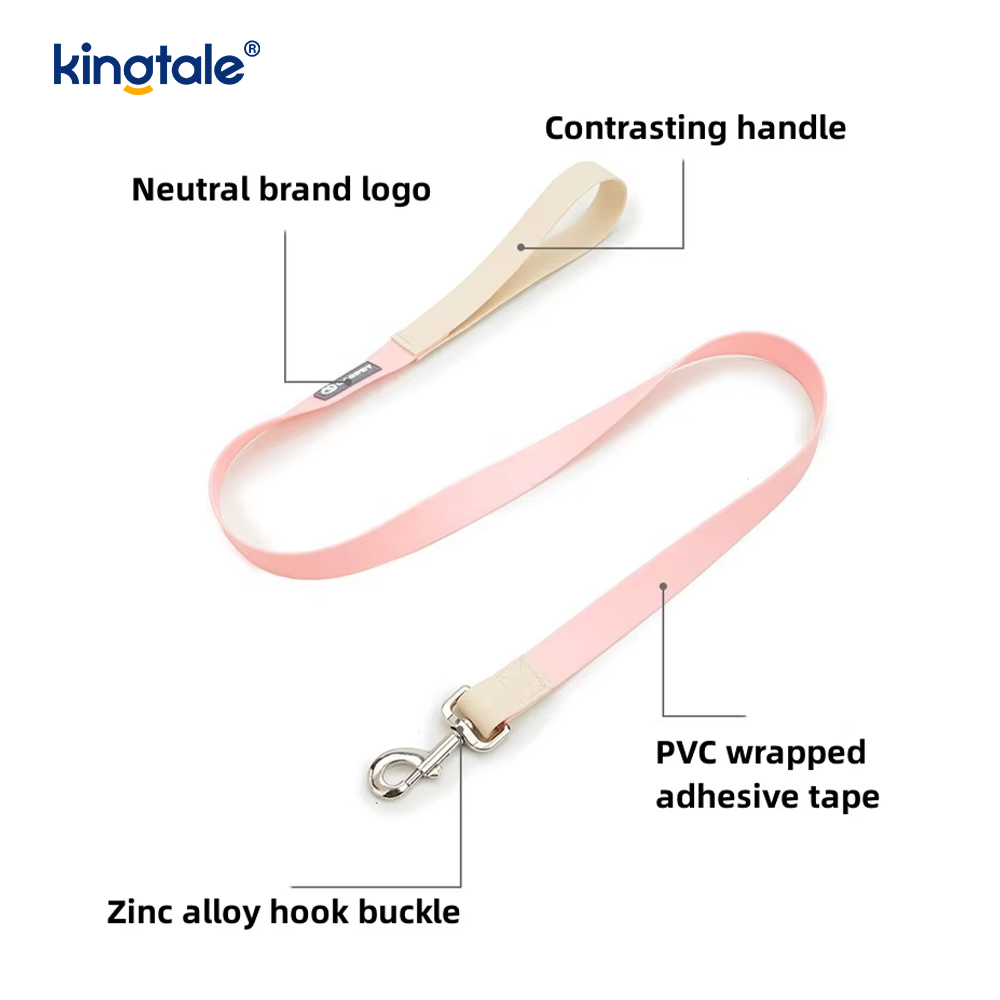 Dây chó không kinh thời trang sang trọng Đồ dùng thú y bằng nylon đơn giản