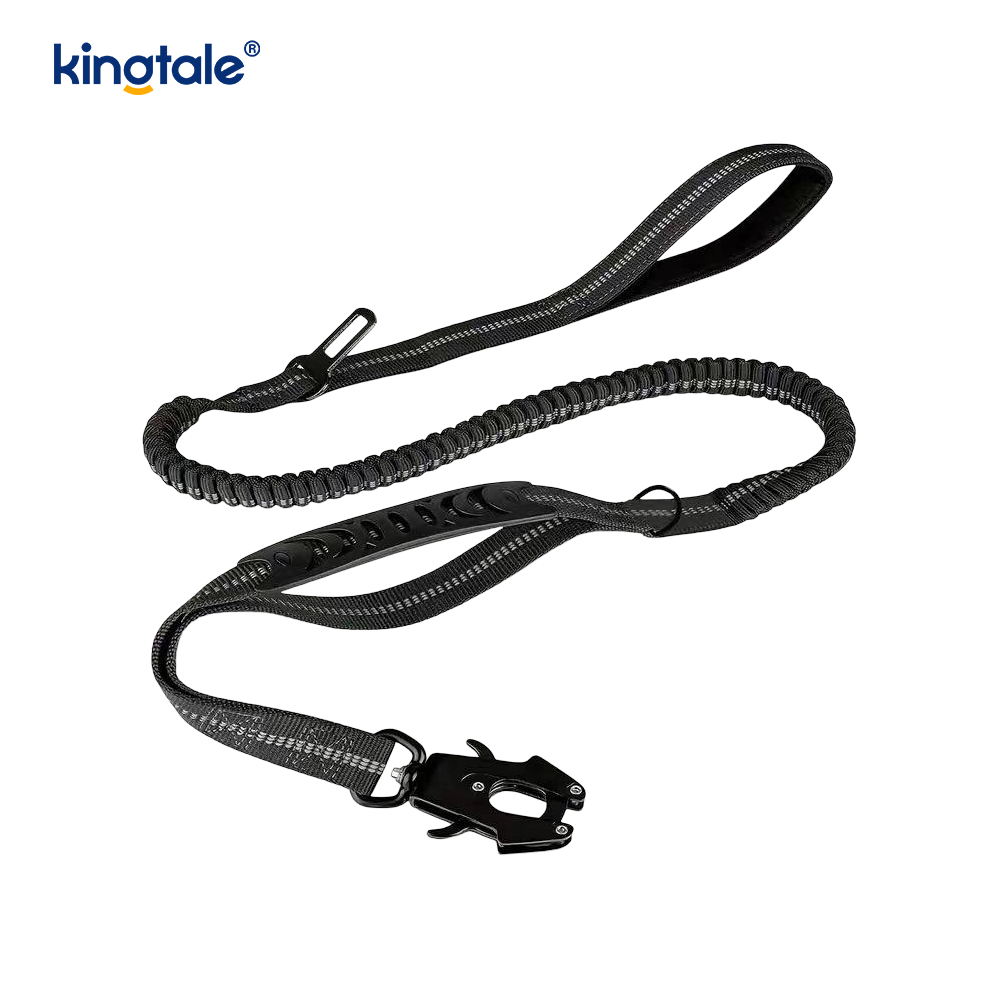 Dây Xích An Toàn Nylon Phản Quang Đệm Đàn Hồi Ngồi Ô Tô Cho Chó Rắn