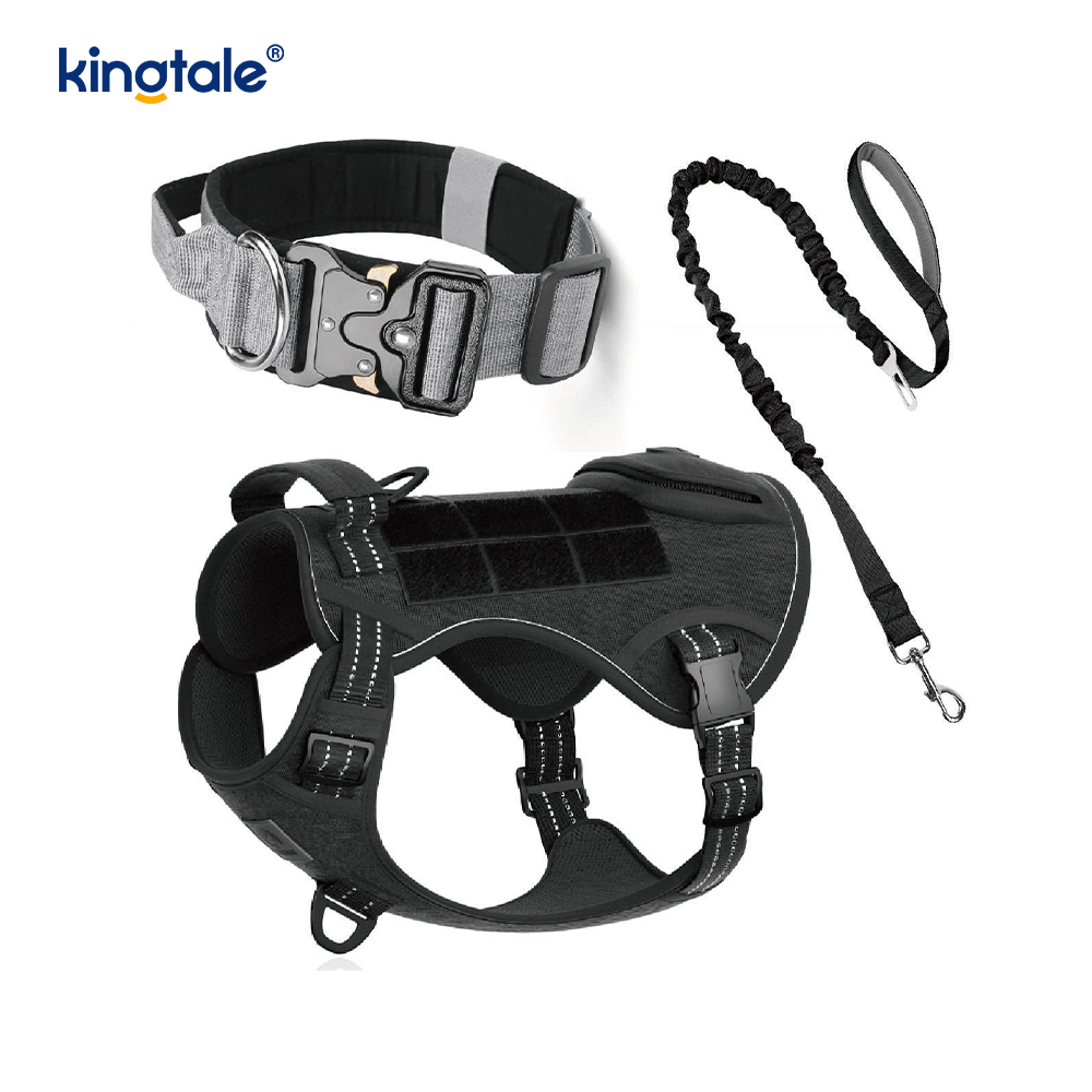 Bộ dây xích cổ chó không kéo nylon huấn luyện có điều khiển