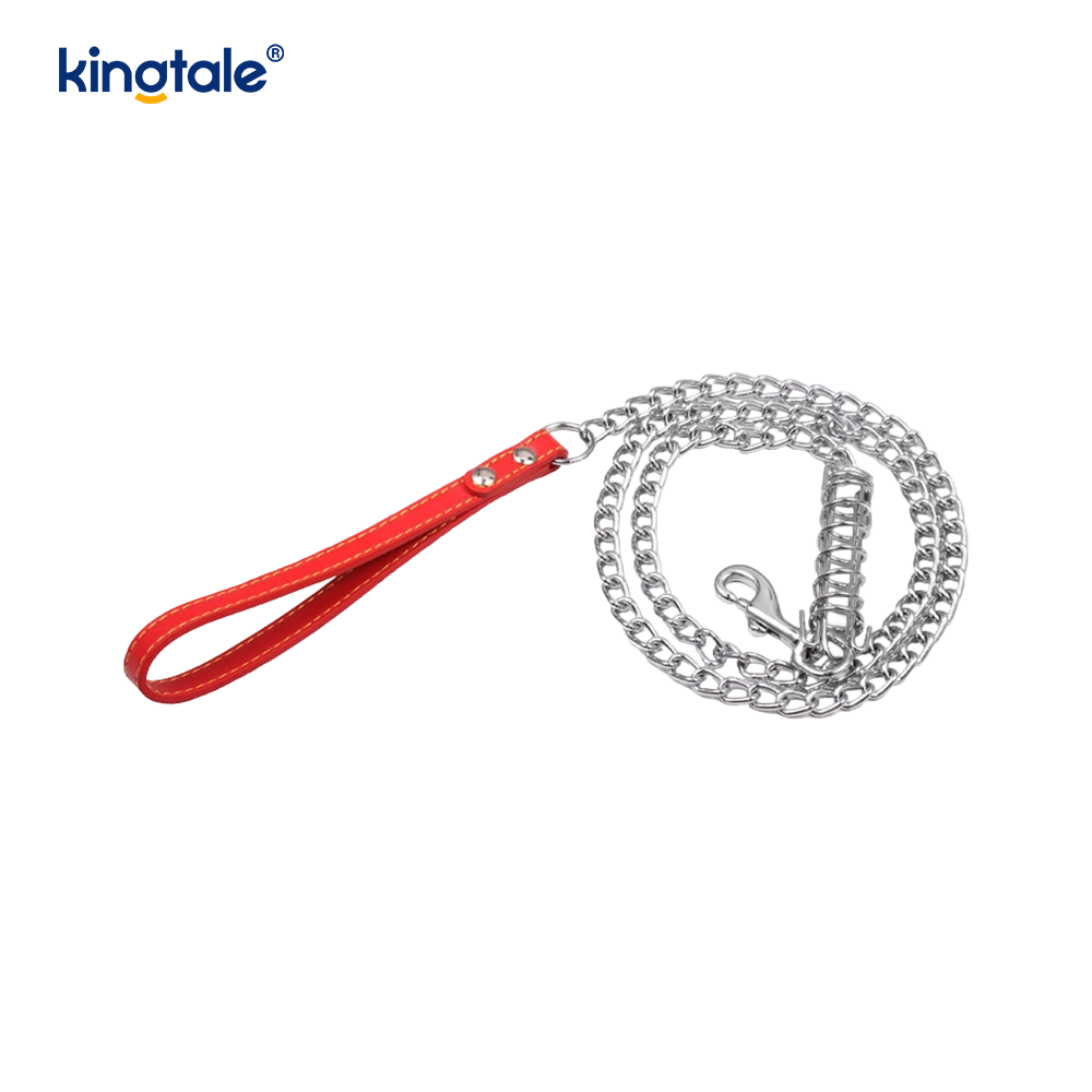 Dây xích chó Kim loại mạ Chrome Phụ kiện cho chó Dây xích kim loại